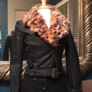 Yaso vegan friendly faux leather jacket